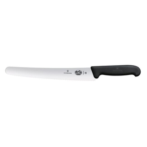 Nóż cukierniczy ząbkowany, ostrze 260 mm, inox, czarny | VICTORINOX, 5.2933.26