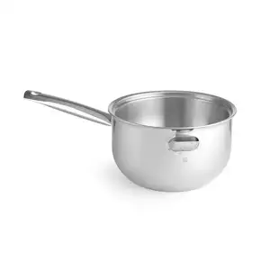 Rondel z płaszczem wodnym 1 l, 330x165x95 mm, inox | HENDI, 833032