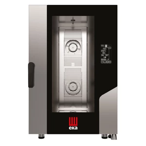 Piec konwekcyjno - parowy, elektryczny, 11xGN 1/1, 15.5 kW, 400V, 730x785x1130 mm, inox | EKA, Millennial Black Mask