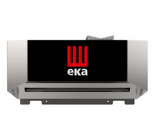 Okap kondensacyjny do pieców, 0,6 kW, 850x1045x308 mm, inox, czarny | EKA, MKKC610