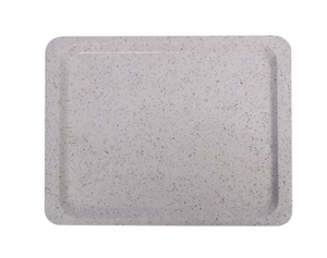 Taca poliestrowa gładka GN 1/1 530x325 mm, srebrna | HENDI, 876619