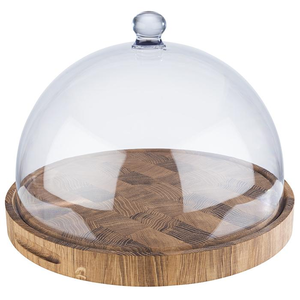 Deska do serwowania, 390x45 mm, brązowa | APS, 816