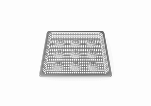 Ruszt ze stali nierdzewnej do smażenia frytek, GN 2/3, 30 mm | UNOX, Potato.Fry