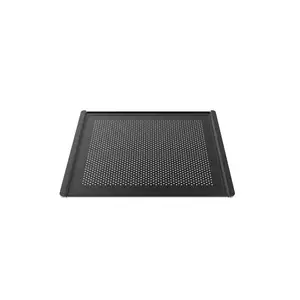 Blacha aluminiowa mikroperForowana nieprzywierająca, 460x330x10 mm | UNOX, Foro.Black