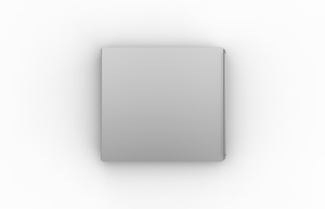 Blacha aluminiowa do pizzy i focacci, GN 2/3, 37 mm | UNOX, Fakiro