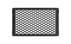 Blacha aluminiowa gładko-ryflowana nieprzywierająca do grillowania, GN 1/1, 12 mm | UNOX, Duo.Grill