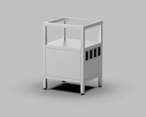 Podstawa zamknięta z kompresorem do Hot Vacuum, 600x514x878 mm | UNOX, Evereo