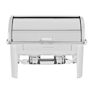 Podgrzewacz gastronomiczny z pokrywą roll-top 90° | TECHNICA, Silver Line