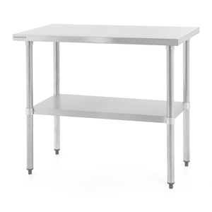 Stół centralny z półką, skręcany, 1600x600x850 mm | TECHNICA, 830162