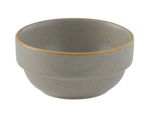 Miska sztaplowana ø 115 mm | CHURCHILL, Peppercorn Grey