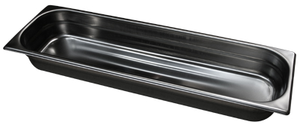 Pojemnik gastronomiczny GN 2/4, 6 l, 162x530x100 mm, inox | REDFOX, GN - 2/4-100