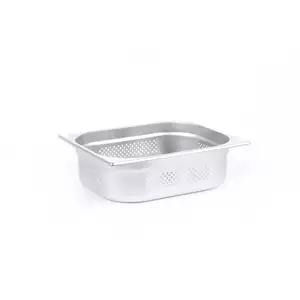 Pojemnik perforowany GN 1/2 100 mm ze stali nierdzewnej | TECHNICA, Platinum Line