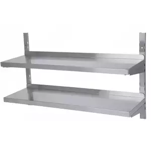 Półka wisząca przestawna podwójna, 1000x300x600 mm | TECHNICA, 833102