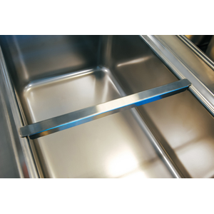 Listwa dzieląca, podtrzymująca do pojemników GN, 325x265x65 mm, inox | REDFOX, SP - 530