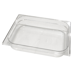 Pojemnik gastronomiczny GN 1/2, 9,2 l, 325x265x150 mm, przezroczysty | REDFOX, GNP - 1/2-150