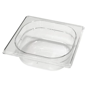 Pojemnik gastronomiczny GN 1/6, 2,3 l, 176x162x150 mm, przezroczysty | REDFOX, GNP - 1/6-150