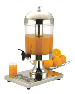 Dozownik do napojów 8,5l, 260x350x580 mm, przezroczysty, inox | REDFOX, DN