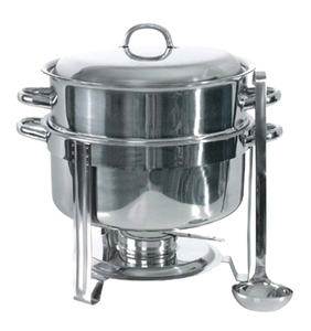 Podgrzewacz okrągły, 13,5 l, 340x370 mm, inox | REDFOX, PP - 414