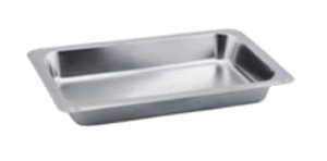 Pojemnik do podgrzewacza GN 1/1, 9 l, 325x530x65 mm, inox | REDFOX, PDP - 1