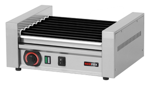 Opiekacz 8-rolkowy do parówek, 2,1 kW, 540x350x200 mm | REDFOX, CW - 8/44T