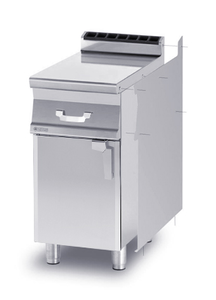 Maskownica boczna do wyspy grzewczej RM 600 - 60 cm | RMGASTRO, TMA-6SX