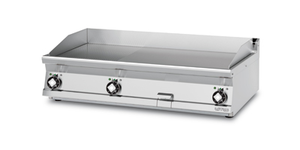 Płyta grillowa elektryczna, ze stali nierdzewnej, gładka, chromowana, 16,65 kW, 1200x700x280 mm, inox | RMGASTRO, FTLT - 712 ETS3
