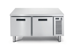 Podstawa chłodnicza 2-szufladowa, 0,12 kW, 1200x673x572 mm, inox | RMGASTRO, LS 702 TN/S 1C