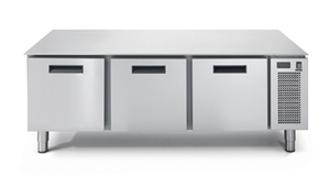 Podstawa chłodnicza 3-szufladowa, 0,12 kW, 1600x673x572 mm, inox | RMGASTRO, LS 703 TN/S 1C