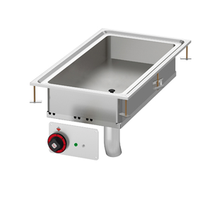 Patelnia multifunkcyjna elektryczna, 5.2 kW, 400x800x280 mm, 400 V, inox | RMGASTRO, BRFD - 84 ET