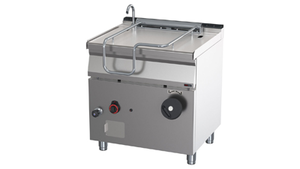 Patelnia uchylna gazowa 12 kW, 43 l, 800x700x900 mm, inox | REDFOX, BR  70/80 G