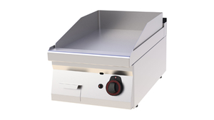 Płyta grillowa gazowa, ze stali nierdzewnej, gładka, chromowana, 7 kW, 400x700x330 mm, inox | REDFOX, FTHC  70/04 G