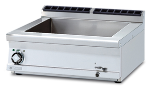 Bemar wodny elektryczny, 5.7 kW, 800x900x280 mm, 400 V, inox | RMGASTRO, BMT - 98 ET