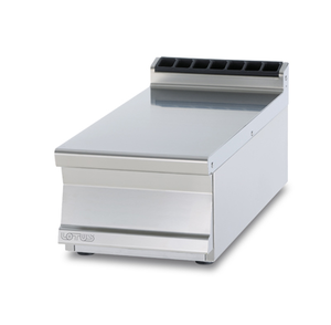 Płyta robocza bez szuflady, 400x900x280 mm, srebrna | RMGASTRO, PLST - 94