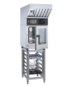 Okap kondensacyjny do pieca 0,3 kW, 907x900x300 mm, srebrny | REDFOX, DGKMP