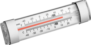 Termometr analogowy, -40 do 25 stopni Celsjusza, 134x20x30 mm | BARTSCHER, 292043