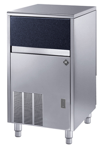 Kostkarka do lodu 48 kg/24 h, 0,5 kW, chłodzenie powietrzem, 500x580x930 mm, 230 V, inox-czarny | RMGASTRO, IMC-4625 ADP