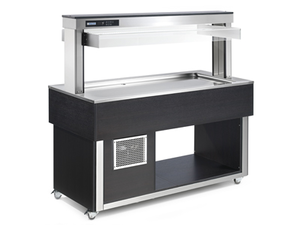 Witryna chłodnicza, 4x GN 1/1, 1494x650x1488 mm | RMGASTRO, 00027101