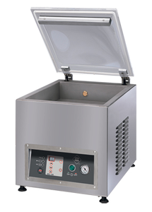 Pakowarka próżniowa 12 m³/h + gaz,0.45 kW, 435x520x450 mm, 230 V, inox | RMGASTRO, VBD - 12 SB