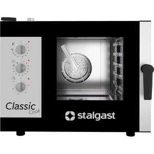 Piec konwekcyjno-parowy, elektryczny, manualny, 5x GN 1/1, 7,75 kW, 790x860x690 mm | STALGAST, Classic Cook