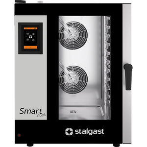 Piec konwekcyjno-parowy, elektryczny, 11x GN 1/1, 18,5 kW, 790x860x1100 mm | STALGAST, Smart Cook