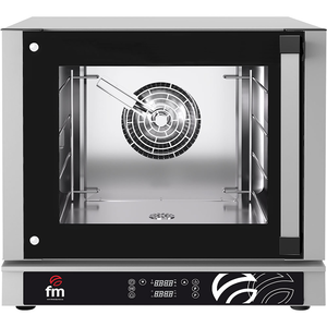 Piec konwekcyjny, elektryczny, 4x 430x340/ GN 2/3, 3,2 kW, 590x705x540 mm | FM, RX