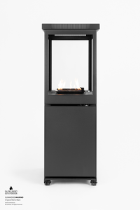 Lampa grzewcza gazowa z płomieniem kominek, 5 kW | SUNWOOD MARINO, PKT