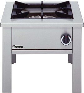 Taboret grzewczy gazowy 12,5 kW, 660x590x520 mm | BARTSCHER, 1051503