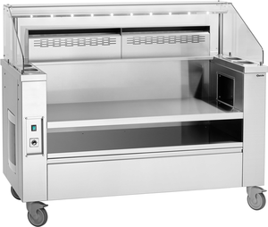 Stacja do gotowania, 1520x770x1263 mm, 400 V, 230 V, inox | BARTSCHER, 107290