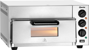 Piec do pizzy jednokomorowy, 1x pizza 40 cm, 565x585x265 mm | BARTSCHER, 2002102