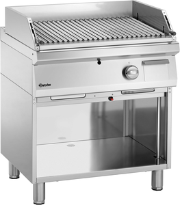 Lawa grill gazowy, 18 kW, 800x700x850 mm | BARTSCHER, 2856311