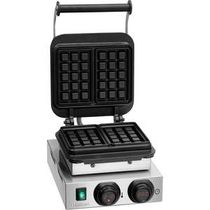 Gofrownica z żeliwną płytą brukselską, 285x460x245 mm | BARTSCHER, 370195