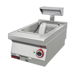 Podgrzewacz frytek z promiennikiem IR na podstawie szafkowej zamkniętej, 400x700x900 mm | KROMET, 700.PF-1p.S.D