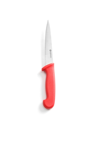 Nóż do filetowania HACCP 300 mm, czerwony | HENDI, 842522