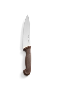 Nóż kucharski HACCP 320 mm, brązowy | HENDI, 842669